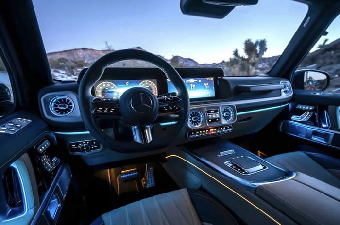 Mercedes G-Class facelift revealed with mild hybrid engines